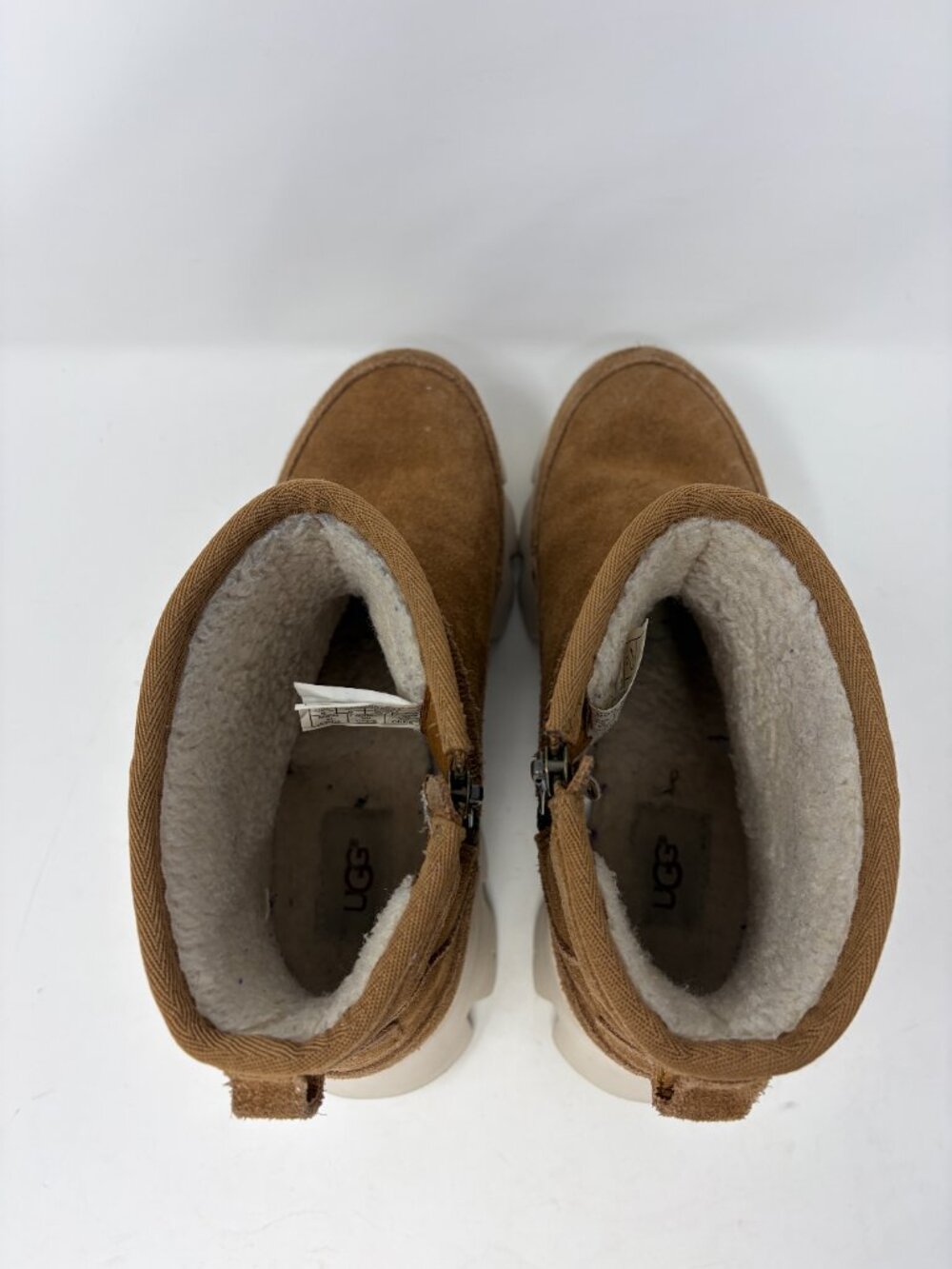 UGG women's Palomar boots 8 low waterproof suede brown - Picture 5 of 9